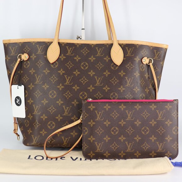 Louis Vuitton Monogram Neo Neverfull MM Pivoine - Picture 1 of 16